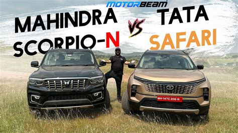 2024 Tata Safari Vs Mahindra Scorpio N Motorbeam Youtube