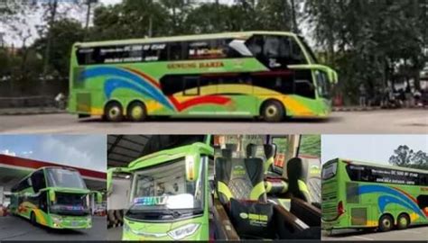 Intip Bus Termahal Di Indonesia Milik PO Gunung Harta Fasilitas Super