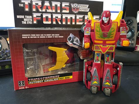 Got Out Some Of My Older Hot Rods In Excitement For His Retro Release R Transformers