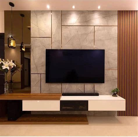 A Well Designed TV Wall Can Transform An Ordinary Room Into A Stylish