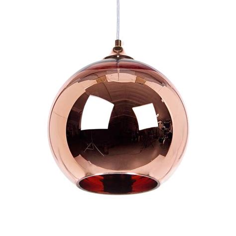 Lumin Ria Pendente Tom Dixon Copper Shade Cm Cobre Leroy Merlin