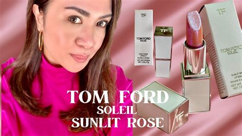 Tom Ford Beauty Soleil 2021 Sunlit Rose Luxurious Tinted Lip Balm Youtube