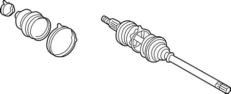 Toyota Sienna Cv Axle Assembly Front Toyota Parts