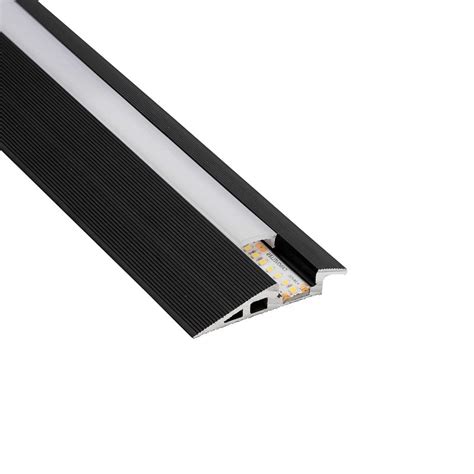 Profil Led Pardoseala 10 Mm Incastrat Negru