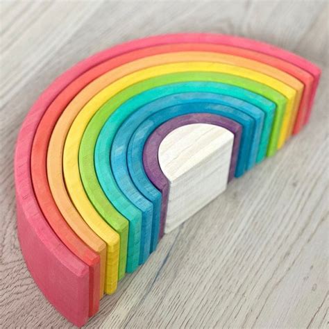 Rainbow Stacker Etsy