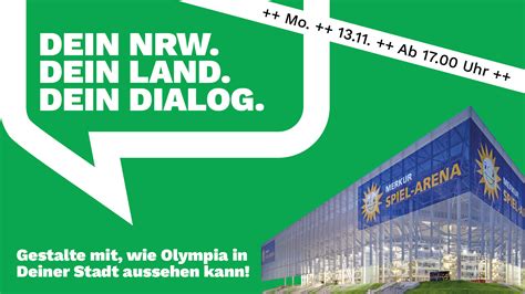 Olympia in NRW DOSB lädt zum Dialog ein Sportland NRW