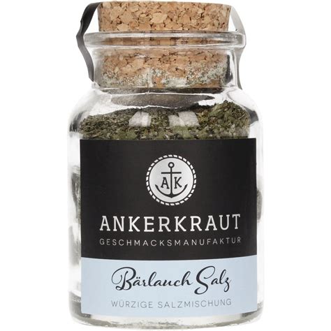 Ankerkraut Bärlauch Salz 115 g Piccantino Onlineshop Deutschland