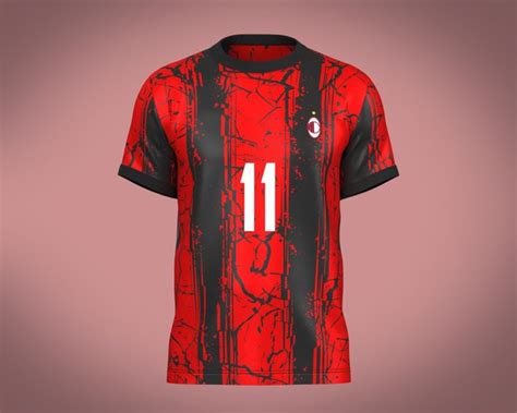 3D model Soccer Football Fire Red color Jersey Player-11 - TurboSquid ...