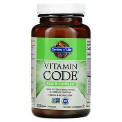 Garden Of Life Vitamin Code RAW B Complex 120 Vegan Capsules