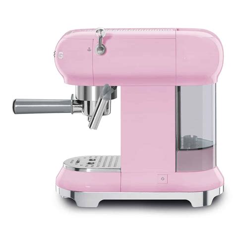 Smeg Espressomaschine Pink S Retro Style