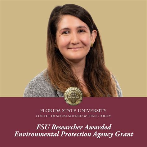 Fsu Research Team Receives 500 000 Grant From Epa Program To