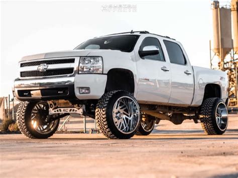 2008 Chevrolet Silverado 1500 With 24x14 77 Hardcore Offroad Hc11 And