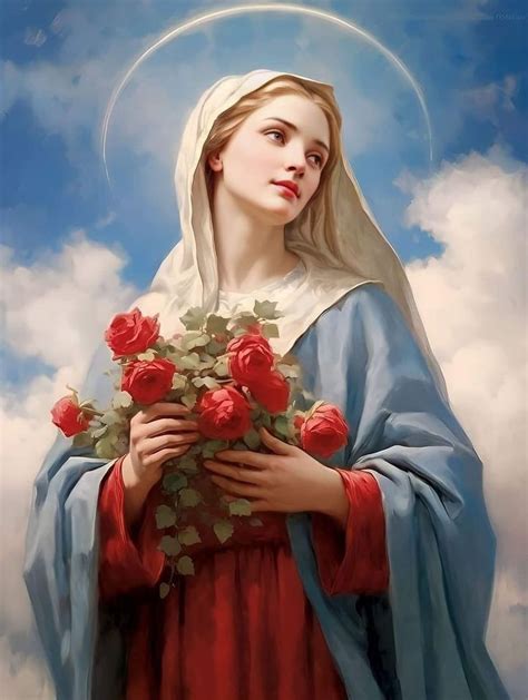 Catholic Warriors When We Speak The Name Of Mary Heaven Becomes More Beautiful And The Earth