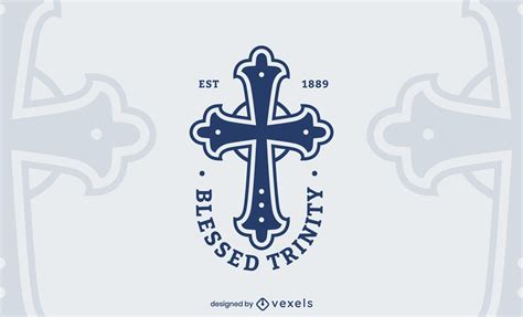 Blessed Trinity Logo Design Vector Download