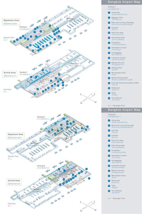 Bangkok Don Mueang Airport Map