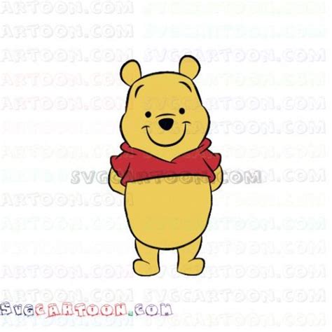 Bear Winnie The Pooh 19 Svg Dxf Eps Pdf Png