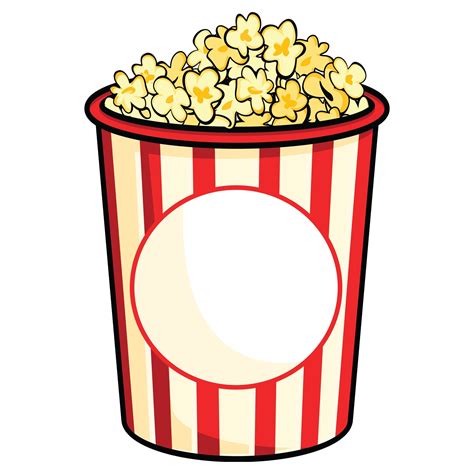 Popcorn Bucket Clip Art 6300 Popcorn Bucket Stock Illustrations