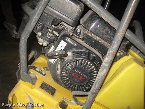 Wacker WP1550 plate compactor in Wichita, KS | Item DC1388 sold