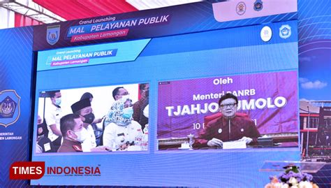 MPP Lamongan Diluncurkan Secara Virtual Oleh Menpan RB RI TIMES Indonesia