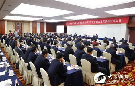 直通2024全国两会｜十四届全国人大二次会议山东代表团成立 推选林武为团长全国人大新浪财经新浪网