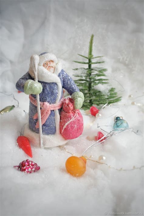 Дед Мороз маленький под елочку, ручной работы. в интернет-магазине на ...