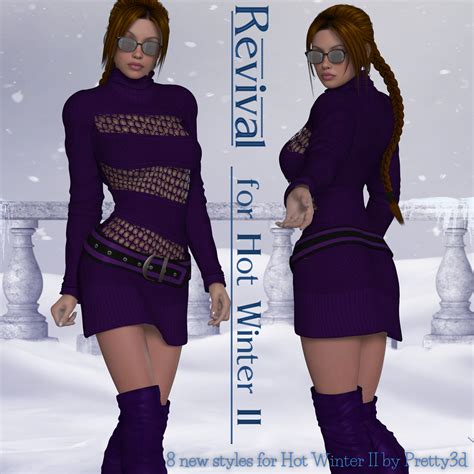 Revival For Hot Winter II V Poser D Figure Assets DivabugDesigns
