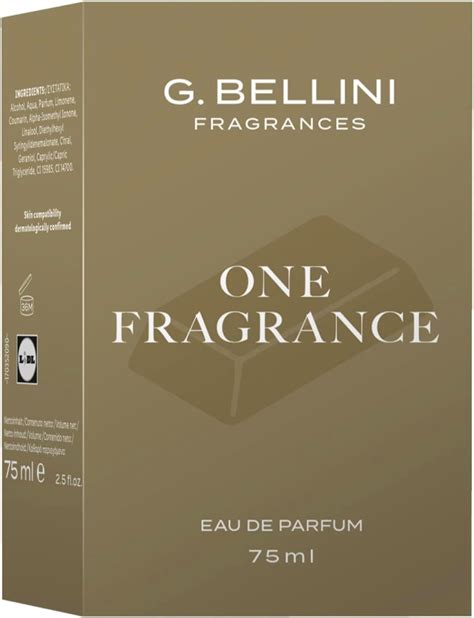 G Bellini Fragrances One Fragrance Eau De Parfum En Spray Pour Homme