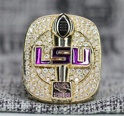 2019 2020 Louisiana State University National Championship Ring Lsu Tigers Ncaa Ring 8 14s