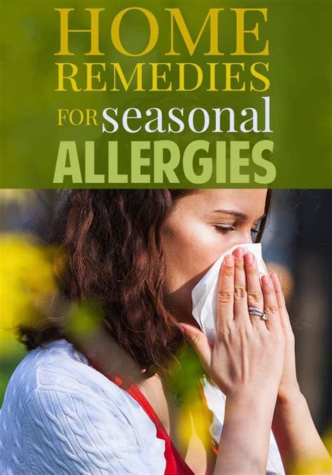 Home Remedies For Seasonal Allergies Five Spot Green Living