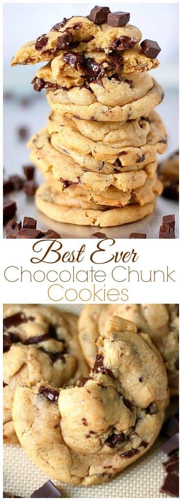 Best Ever Chocolate Chunk Cookies Baker By Nature Chocolate Chunk Cookies How Sweet Eats