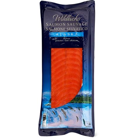 MSC Wildlachs Sockeye Alaska geräuchert Migros