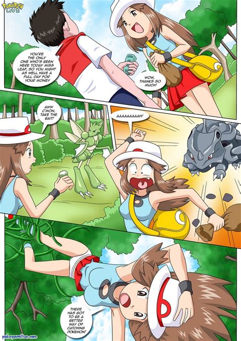 Rule 34 Brown Eyes Brown Hair Comic Leaf Pokemon Palcomix Panties