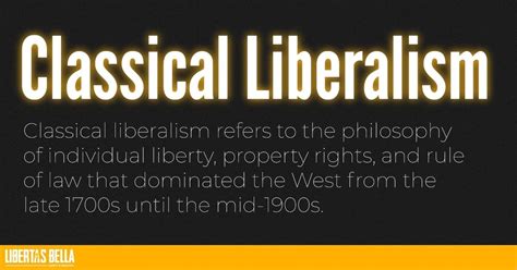 Classical Liberalism What It Is And Is It Still Relevant