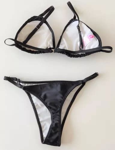 Bikini Negra Triangulo Y Cola Less En Venta En Capital Federal