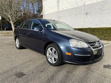 2008 Volkswagen Jetta Sedan Se Leather Moonroof Blue Graphite Metallic ...