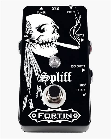 Fortin Spliff Splitter/buffer/iso Effects Pedal - Fortin Spliff, HD Png Download , Transparent ...