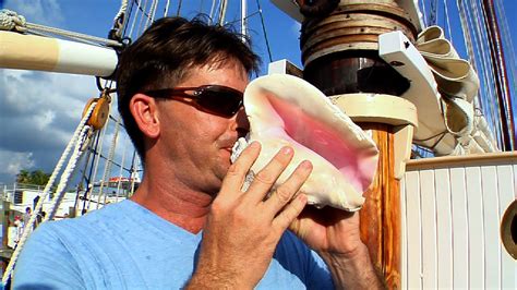 How To Blow A Conch Shell Youtube