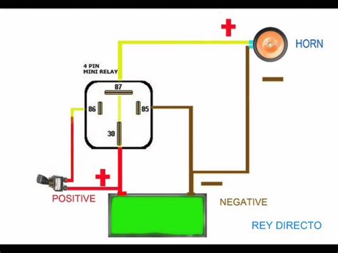 4 Pin Relay Wiring Diagram Lights Electricity Electrical Diagram Automotive Electrical