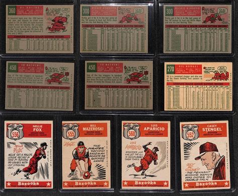 Lot Detail Lot Of 350 1959 Topps Baseball Cards W Al Kaline