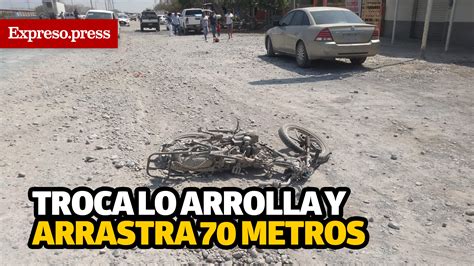 Troca Lo Arrolla Y Arrastra Metros Expreso