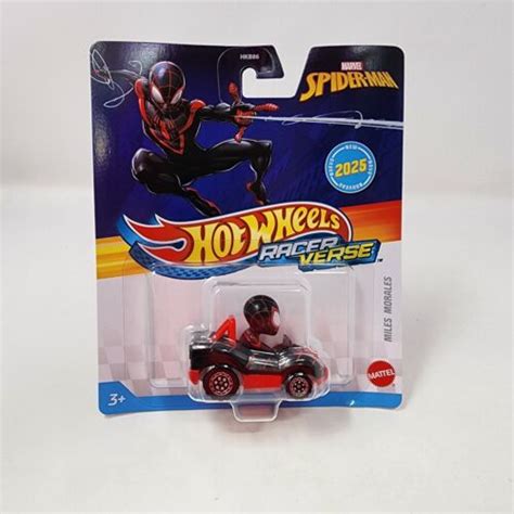 Miles Morales Spider Man Hot Wheels Racer Verse Case B Wc Ebay