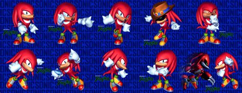 [oc] Classic Knuckles Extras R Sonicthehedgehog