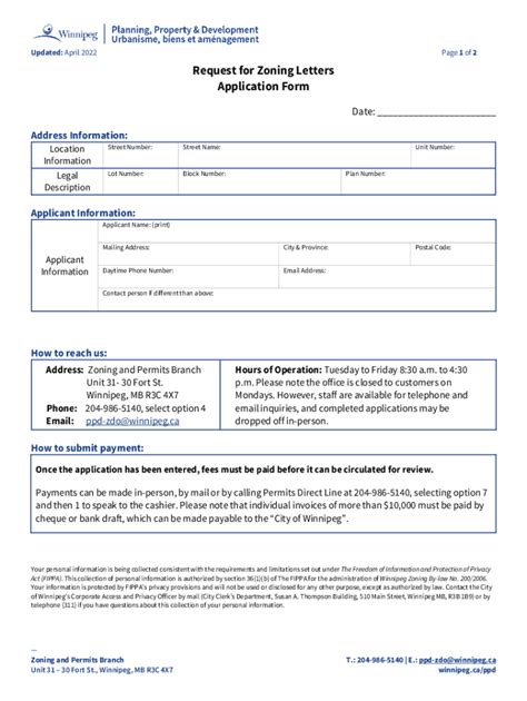 Fillable Online Request For Zoning Letters Application Form Fax Email Print Pdffiller