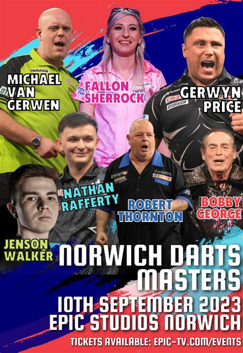 Norwich Darts Masters At EPIC STUDIOS Event Tickets From TicketSource