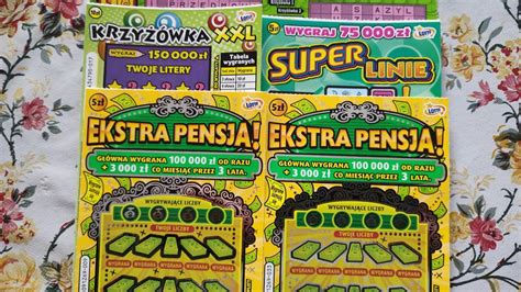 Zdrapki Lotto Premiera Wznowa Zdrapki Extra Pensja Plus Bonus