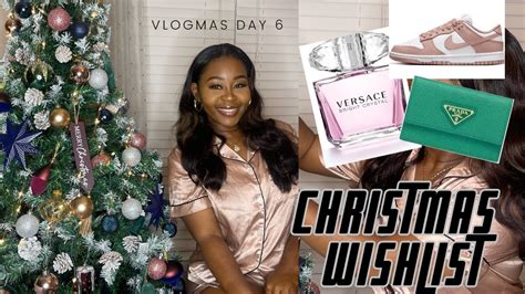 Vlogmas Day 6 My Christmas Wishlist Prada Gucci Vlogmas