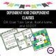 Dependent And Independent Clauses QR Task Cards SCOOT And Board Game