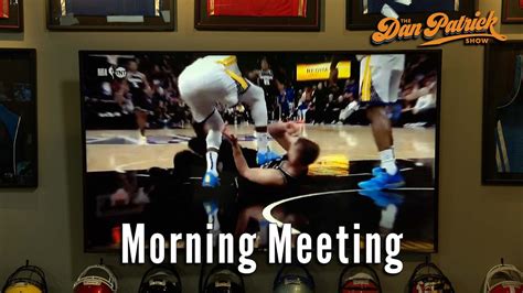 Morning Meeting Draymond Green Vs Domantas Sabonis 04 18 23 YouTube