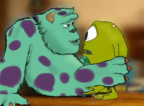 Rule 34 Disney Gay Male Male Only Mike Wazowski Monsters Inc Monsters