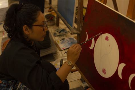 Kathmandu Art Exhibition Aims At Breaking Menstruation Taboos